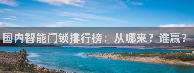 开丰娱乐平台提现失败：国内智能门锁排行榜：从哪来？谁赢？