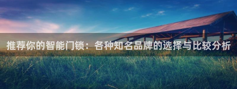 开丰娱乐山67五壹叁八：推荐你的智能门锁：各种知名品牌的选择