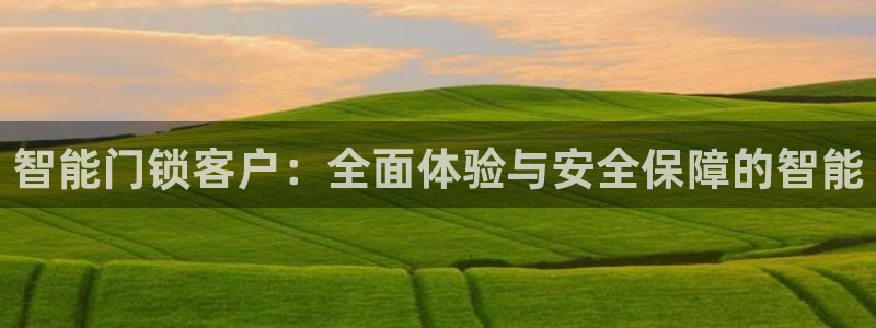 开丰娱乐网官网注册入口：智能门锁客户：全面体验与安全保障的智