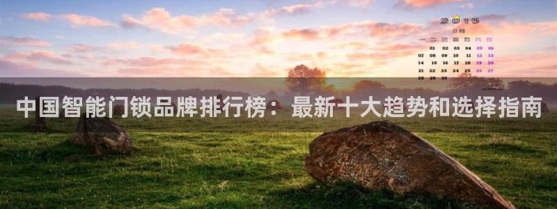 开丰娱乐予 7O935：中国智能门锁品牌排行榜：最新十大趋势