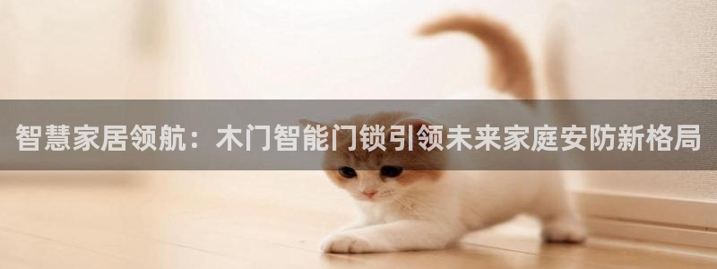 开丰娱乐登录：智慧家居领航：木门智能门锁引领未来家庭安防新格