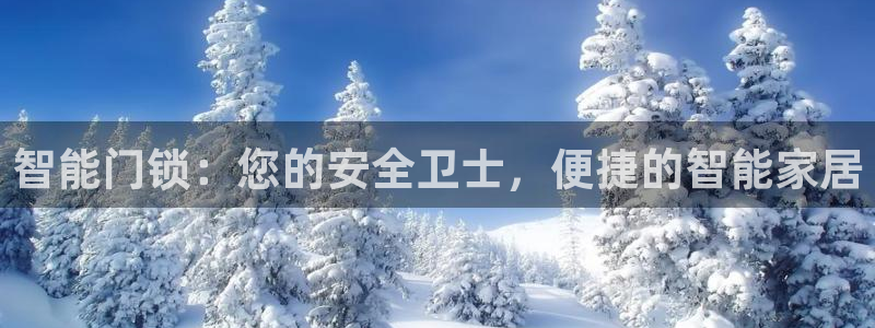 开丰娱乐最新活动：智能门锁：您的安全卫士，便捷的智能家居