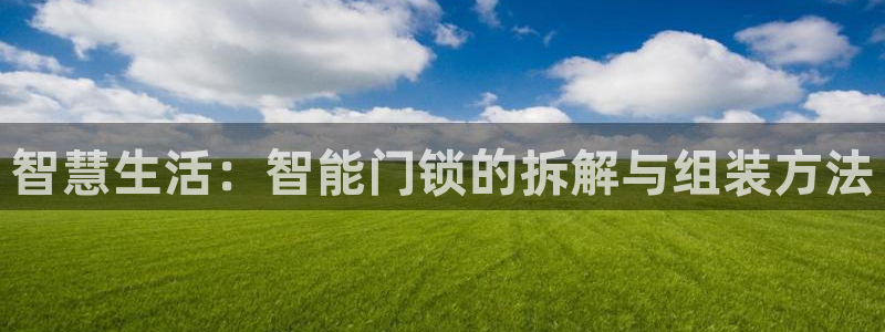 开丰娱乐怎么样：智慧生活：智能门锁的拆解与组装方法