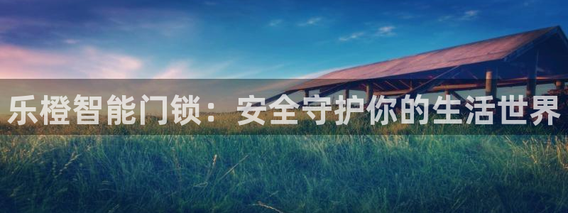 开丰娱乐登入：乐橙智能门锁：安全守护你的生活世界