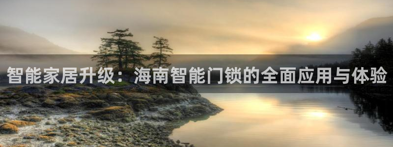 开丰娱乐网站官网入口：智能家居升级：海南智能门锁的全面应用与