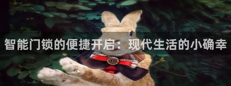 开丰娱乐予 7O935：智能门锁的便捷开启：现代生活的小确幸