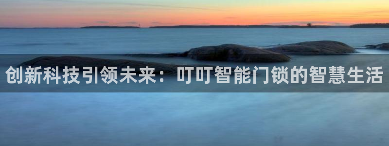 开丰娱乐月：创新科技引领未来：叮叮智能门锁的智慧生活